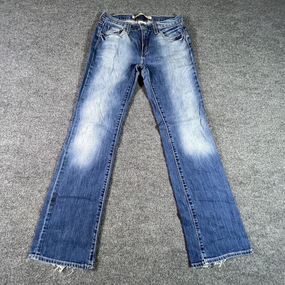 Gap 1969 Vintage Bootcut Jeans Womens 8 Blue Denim Faded Low Rise Workwear
